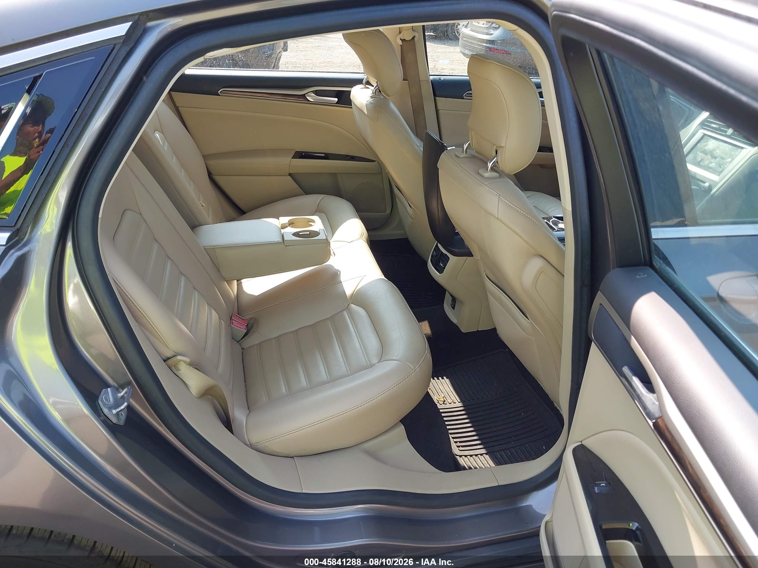 2014 Ford Fusion Se Gray vin: 3FA6P0HD2ER167986