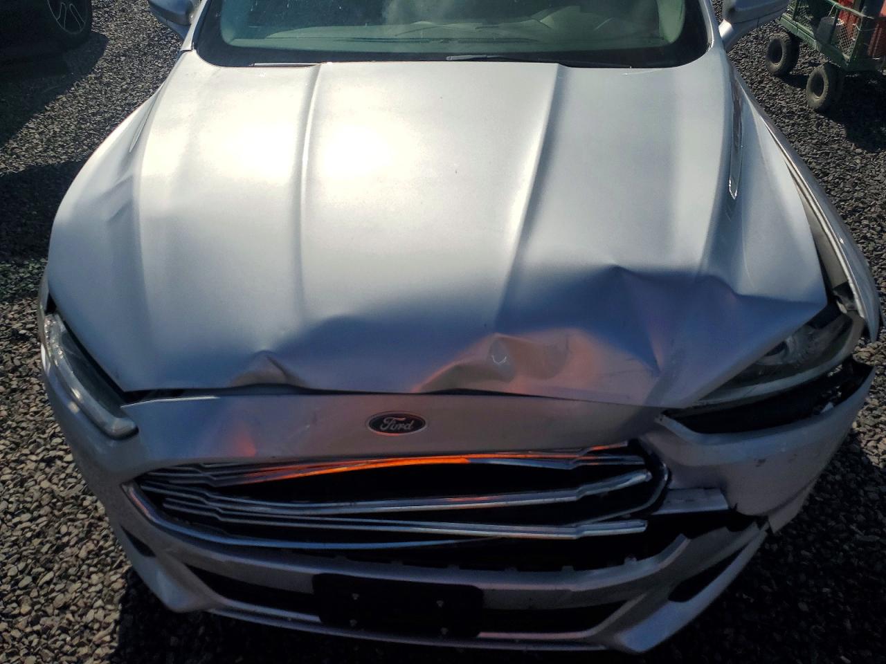 2014 Ford Fusion Se Silver vin: 3FA6P0HD2ER169558