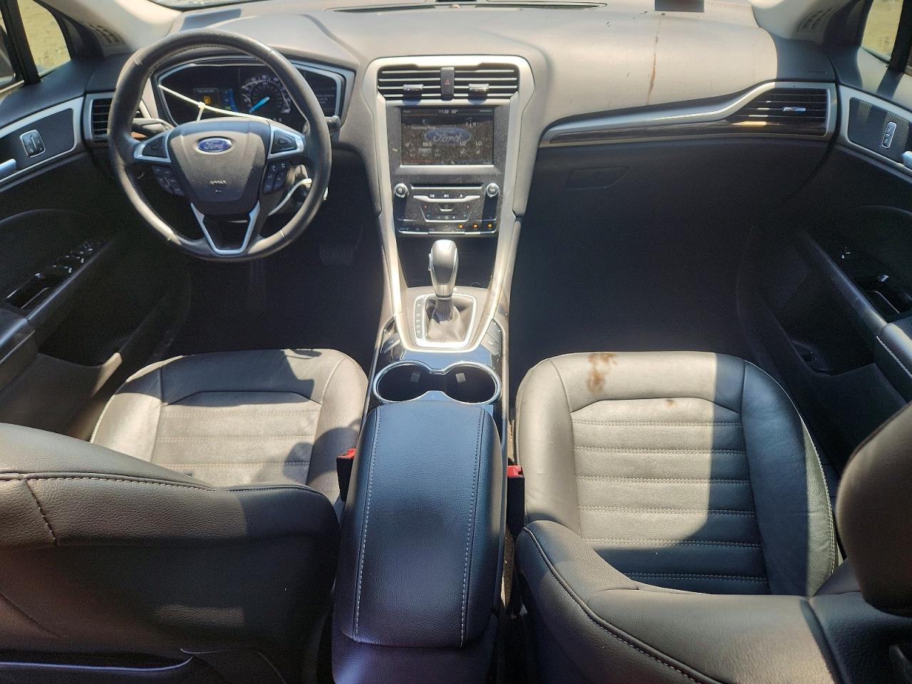 2014 Ford Fusion Se Blue vin: 3FA6P0HD2ER182732
