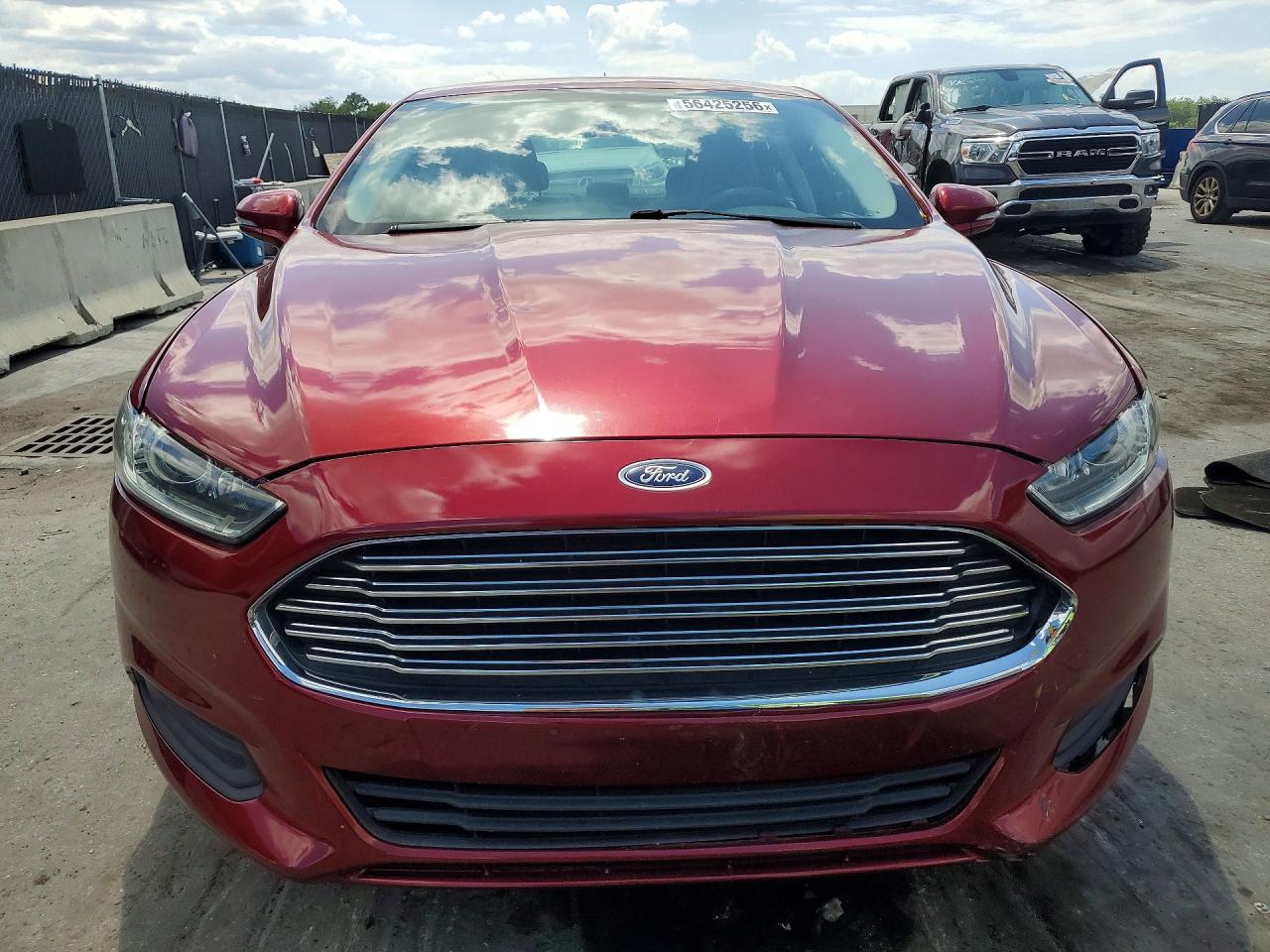 2014 Ford Fusion Se Red vin: 3FA6P0HD2ER191561