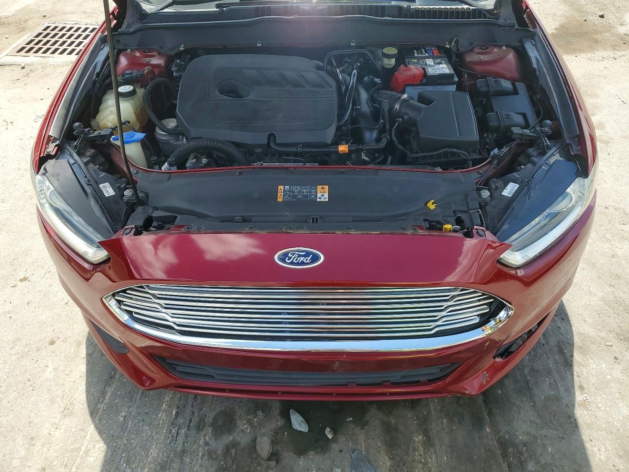 2014 Ford Fusion Se Red vin: 3FA6P0HD2ER191561
