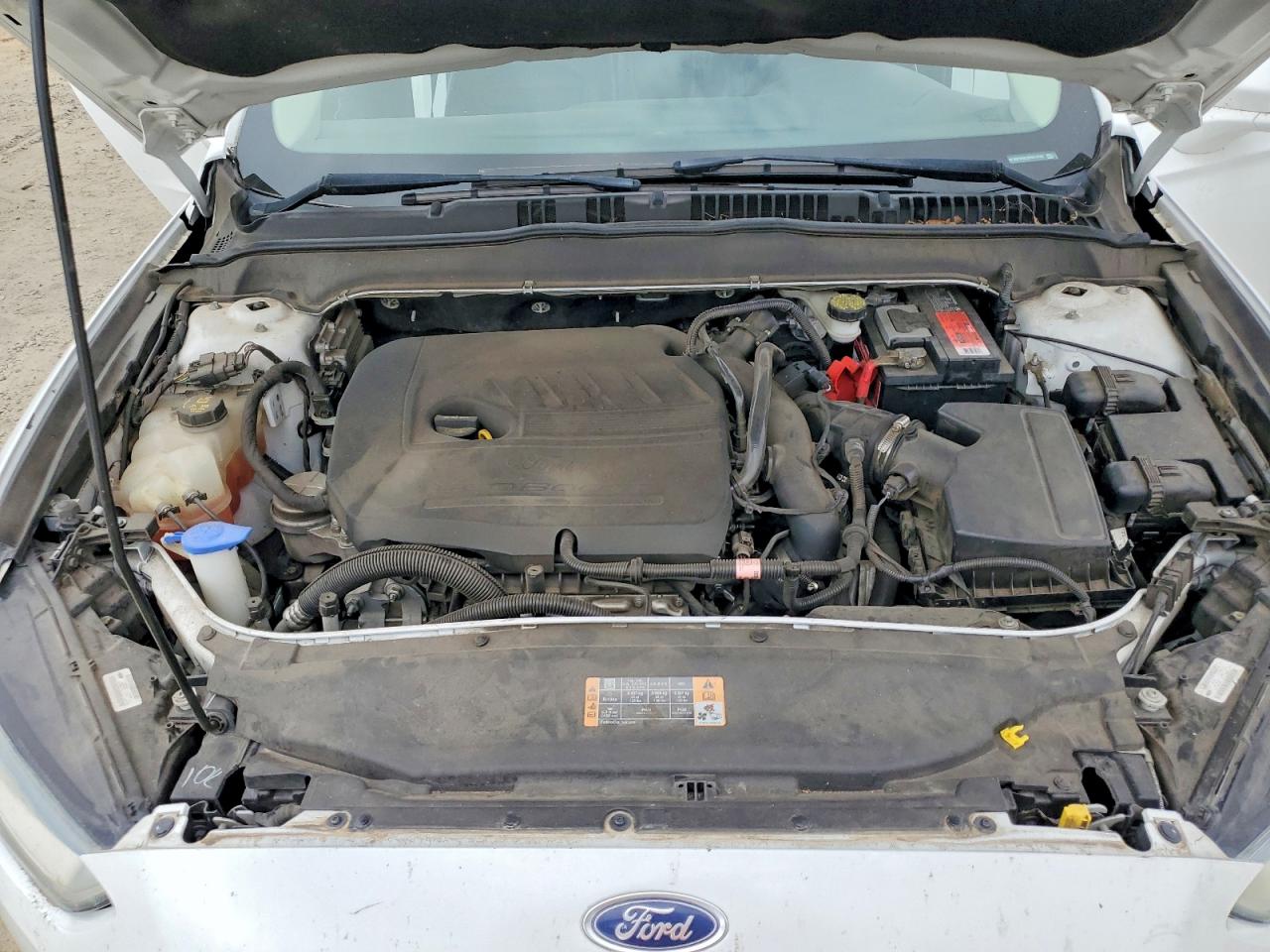 2014 Ford Fusion Se White vin: 3FA6P0HD2ER214708