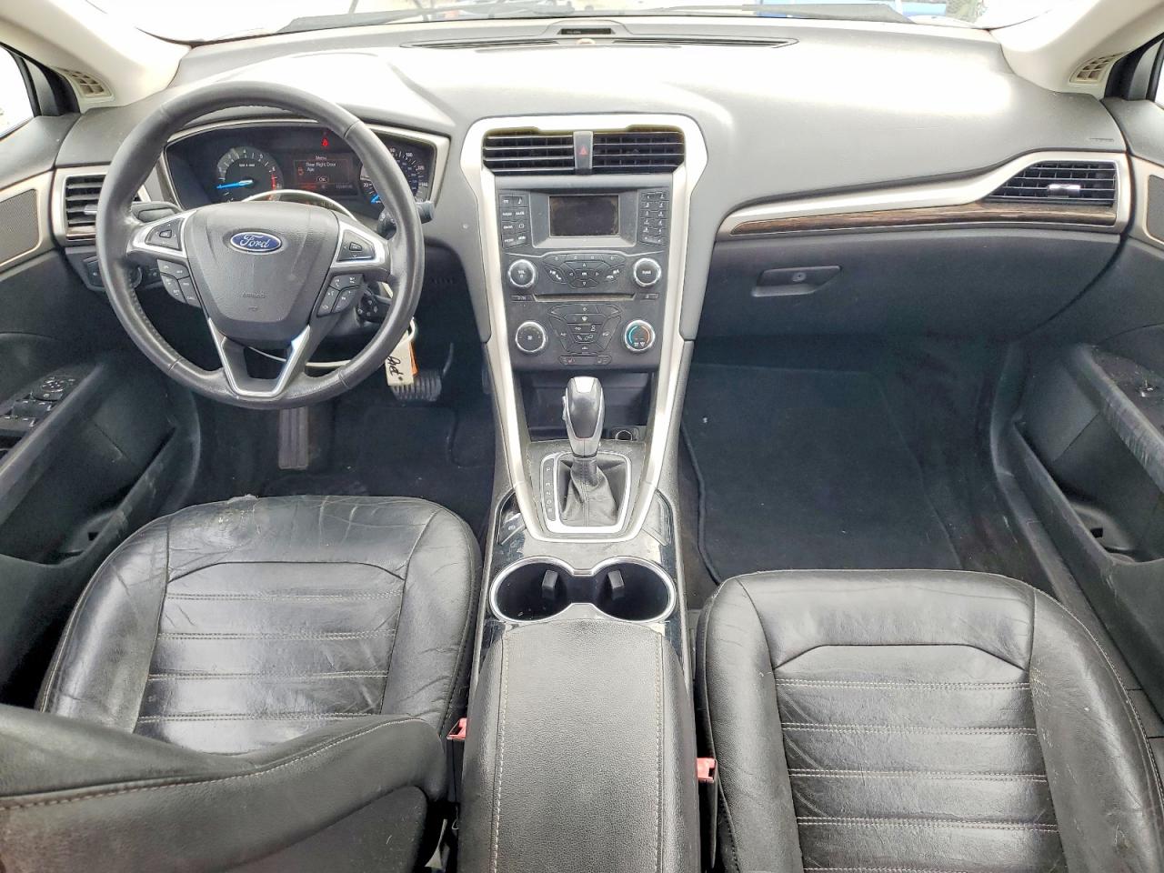 2014 Ford Fusion Se White vin: 3FA6P0HD2ER214708