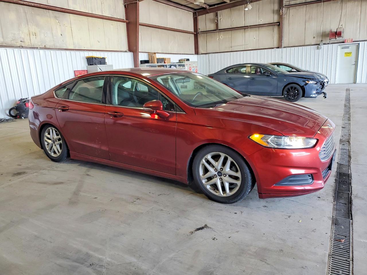 2014 Ford Fusion Se Burgundy vin: 3FA6P0HD2ER217995