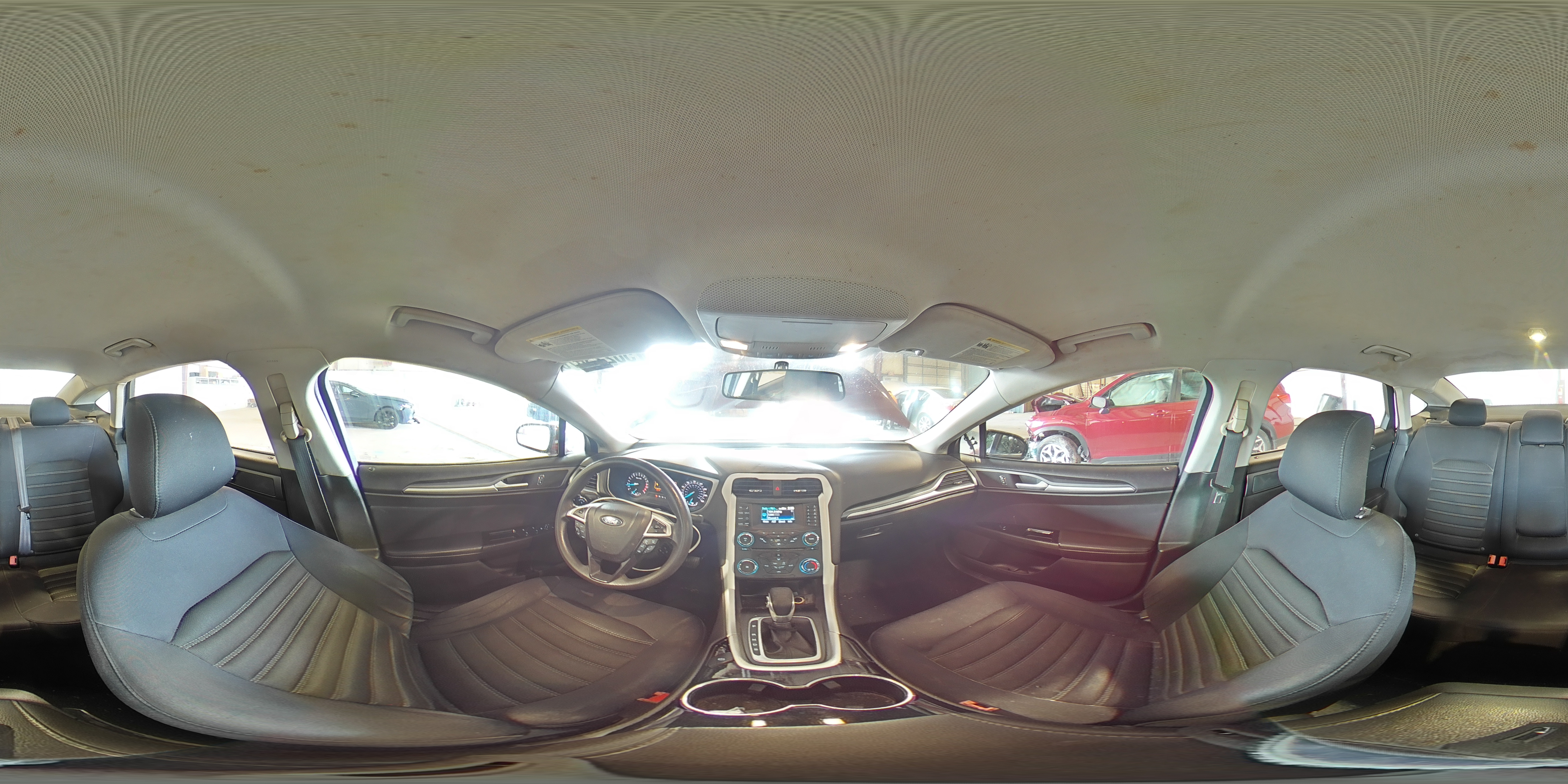 2014 Ford Fusion Se Burgundy vin: 3FA6P0HD2ER217995