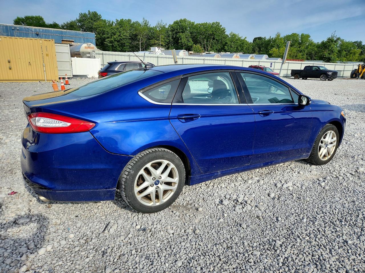 2014 Ford Fusion Se Blue vin: 3FA6P0HD2ER218175