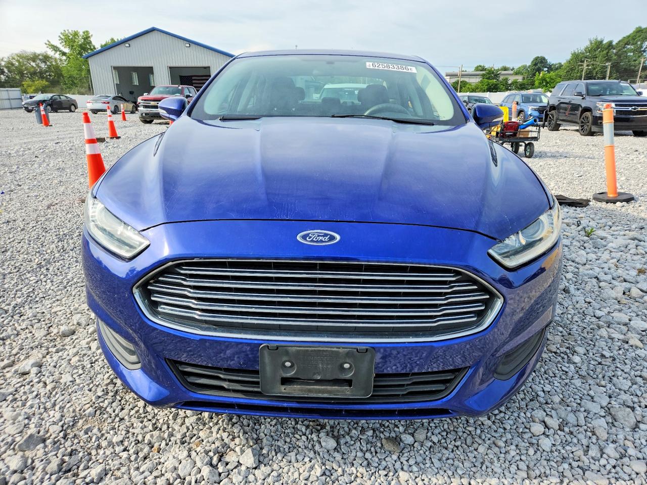 2014 Ford Fusion Se Blue vin: 3FA6P0HD2ER218175