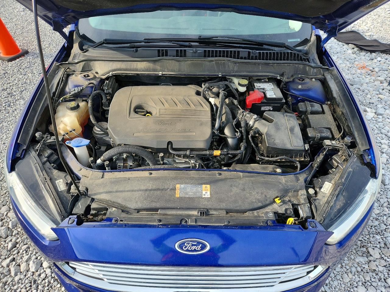 2014 Ford Fusion Se Blue vin: 3FA6P0HD2ER218175