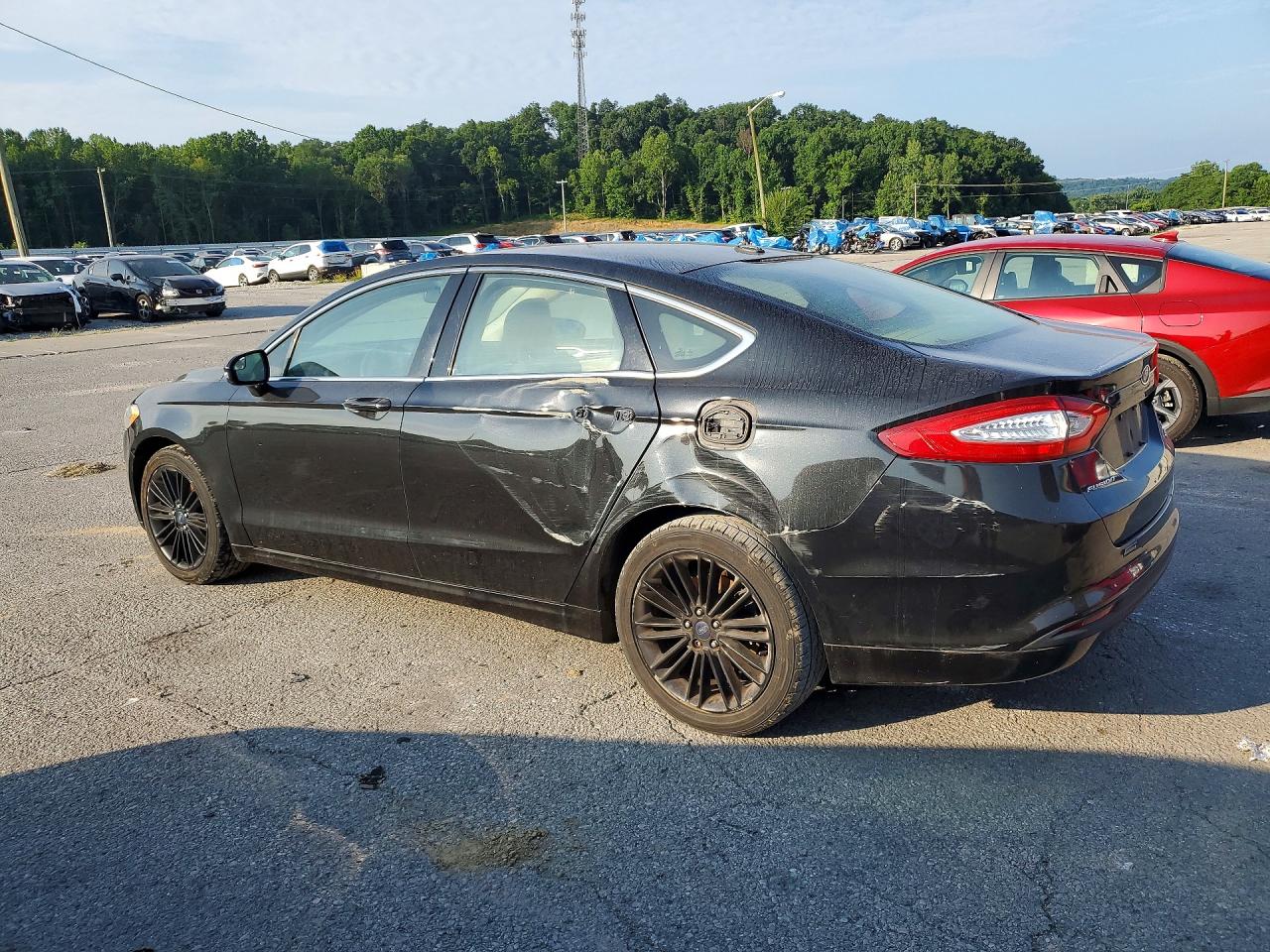 2014 Ford Fusion Se Черный vin: 3FA6P0HD2ER224574