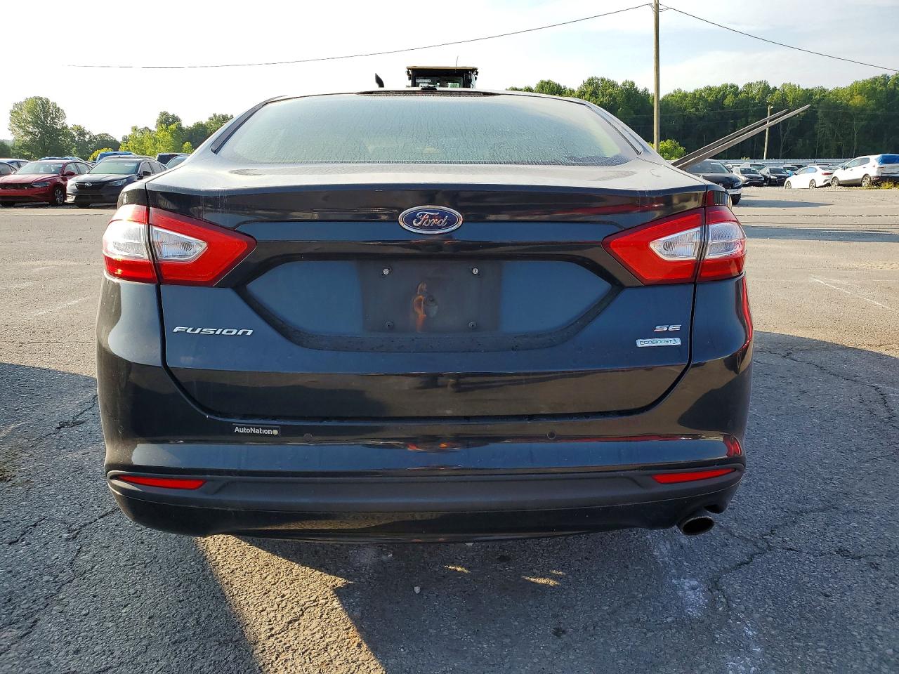2014 Ford Fusion Se Черный vin: 3FA6P0HD2ER224574