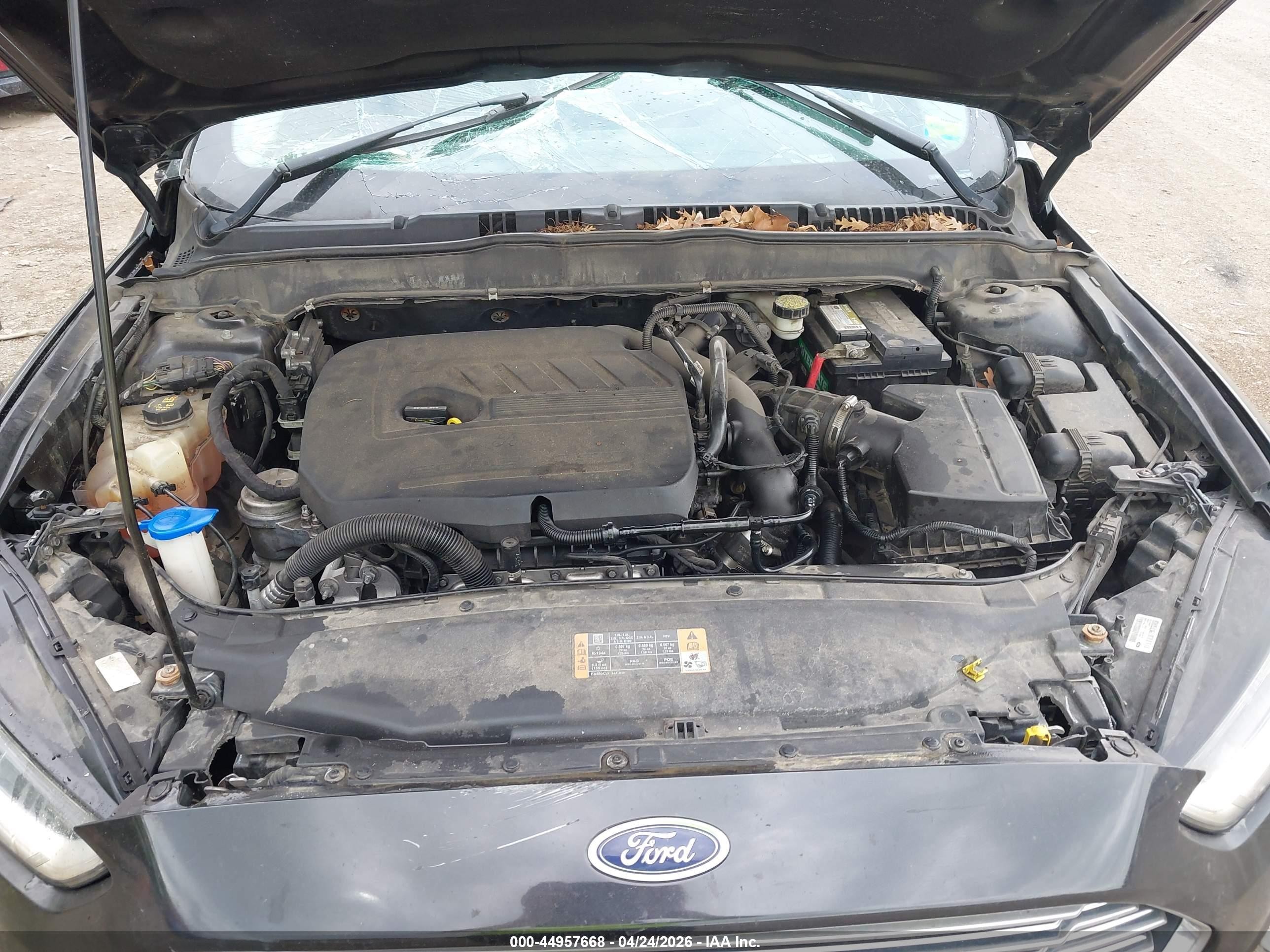 2014 Ford Fusion Se Черный vin: 3FA6P0HD2ER226003