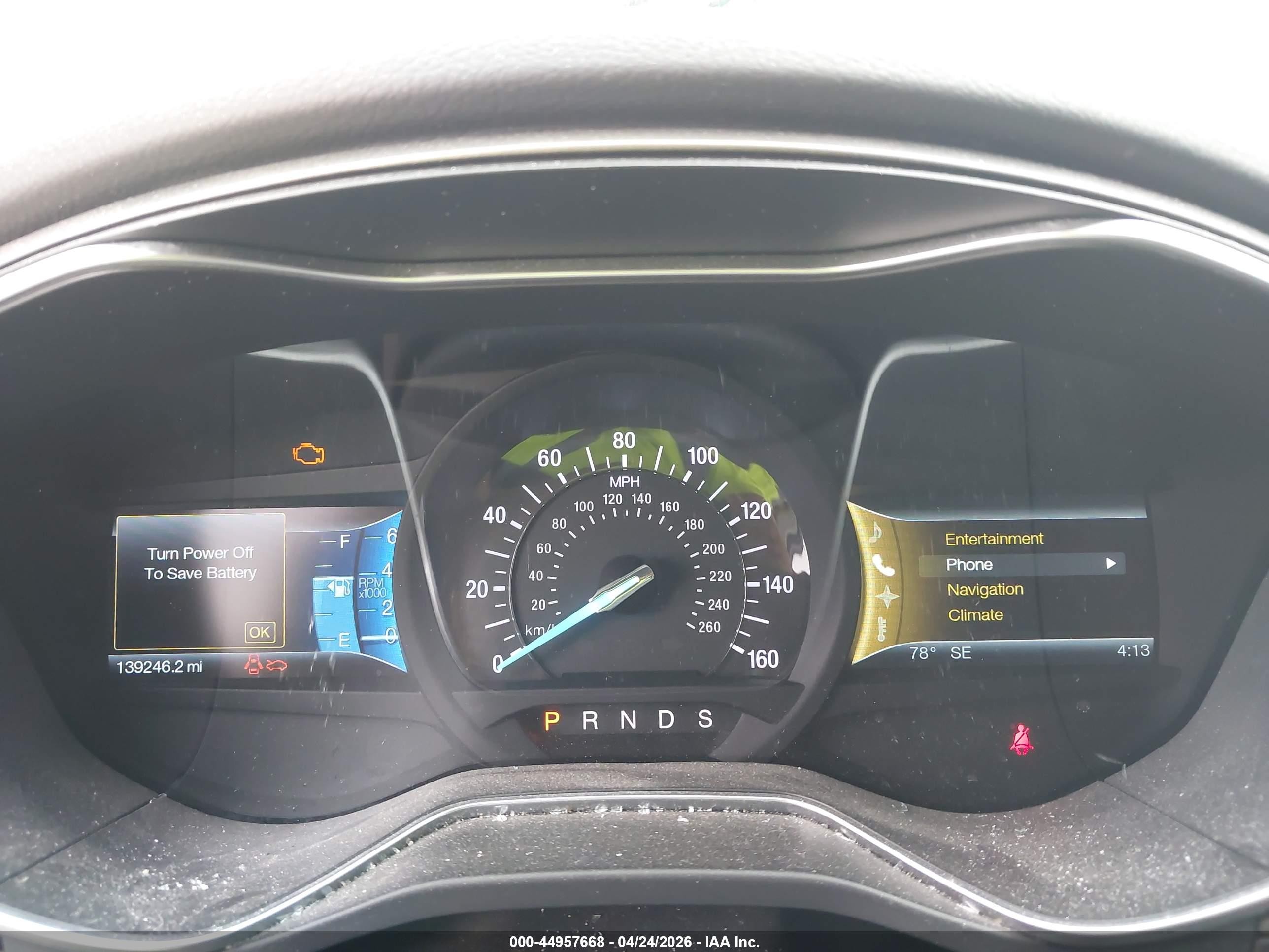 2014 Ford Fusion Se Черный vin: 3FA6P0HD2ER226003
