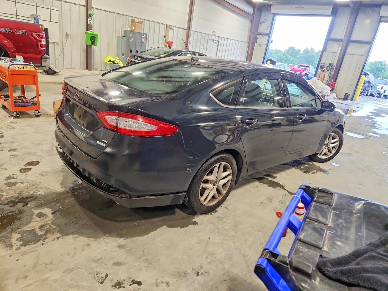 2014 Ford Fusion Se Черный vin: 3FA6P0HD2ER259339