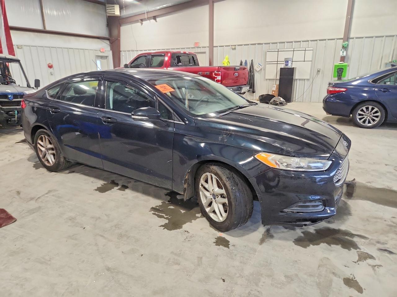 2014 Ford Fusion Se Черный vin: 3FA6P0HD2ER259339