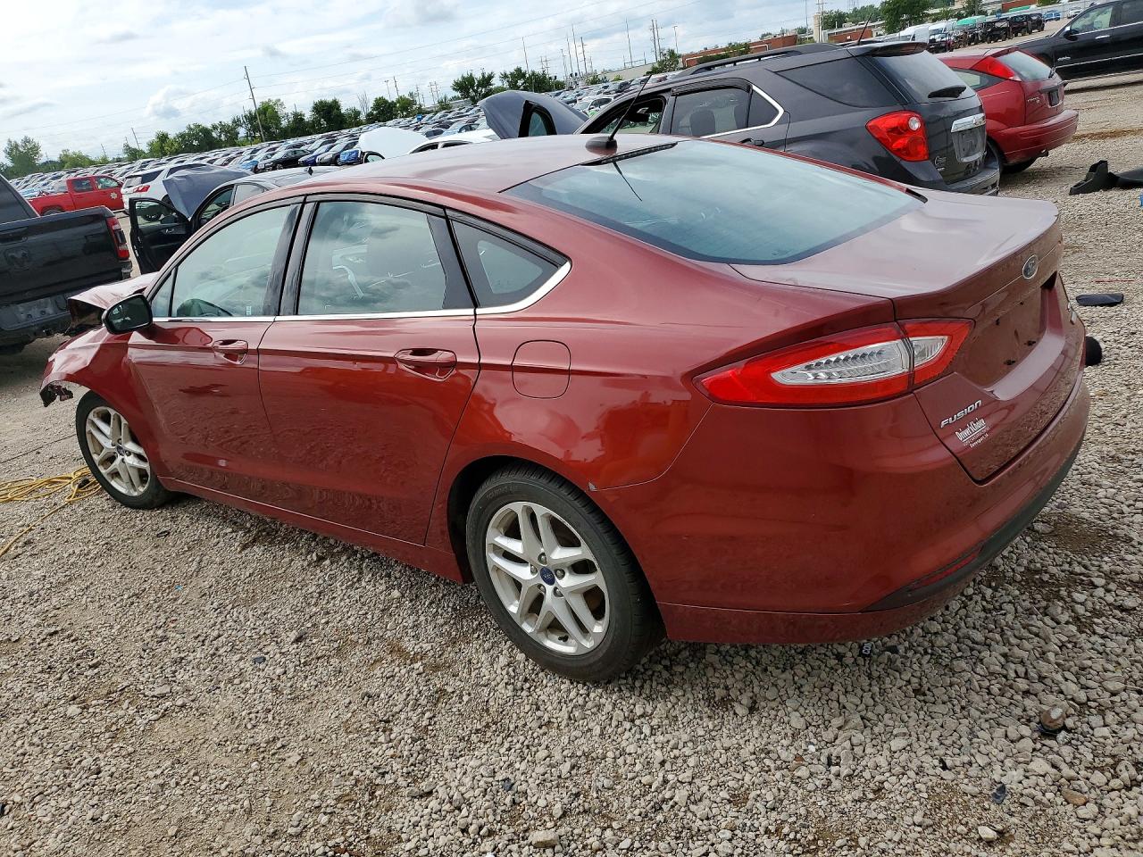 2014 Ford Fusion Se Темно-бордовый vin: 3FA6P0HD2ER297931