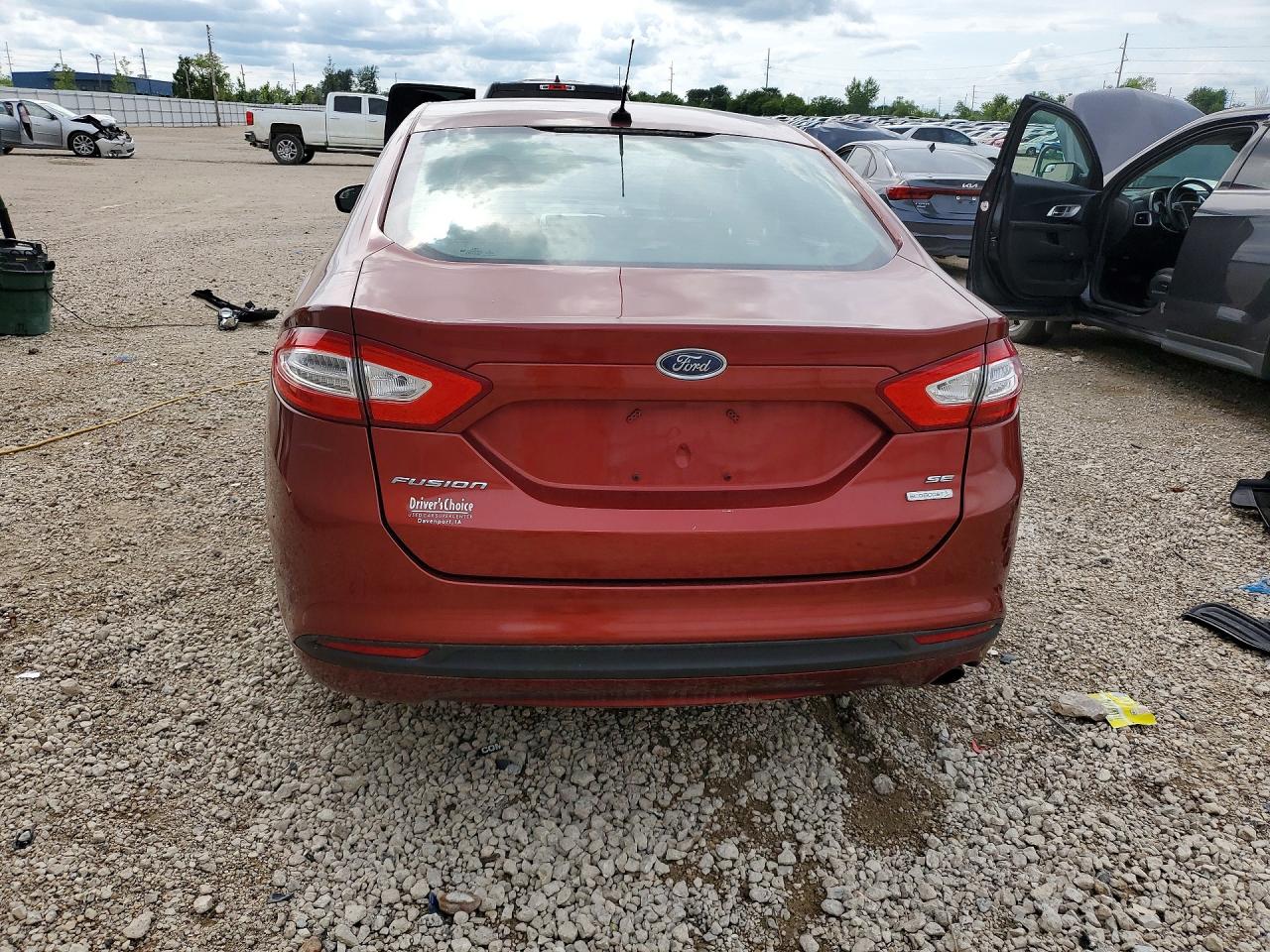 2014 Ford Fusion Se Темно-бордовый vin: 3FA6P0HD2ER297931