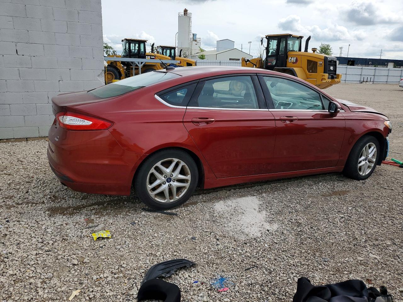 2014 Ford Fusion Se Темно-бордовый vin: 3FA6P0HD2ER297931