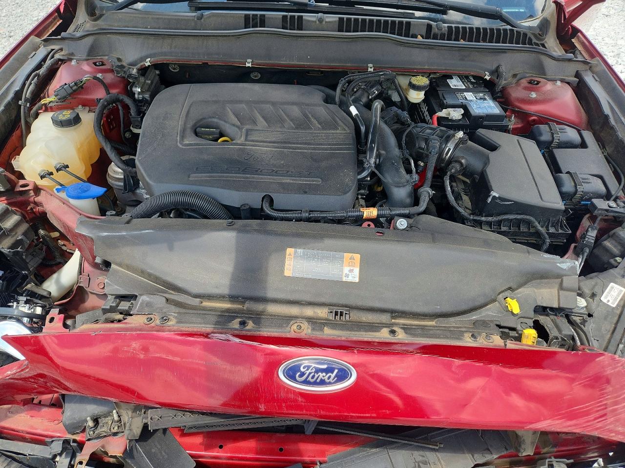 2014 Ford Fusion Se Red vin: 3FA6P0HD2ER327087