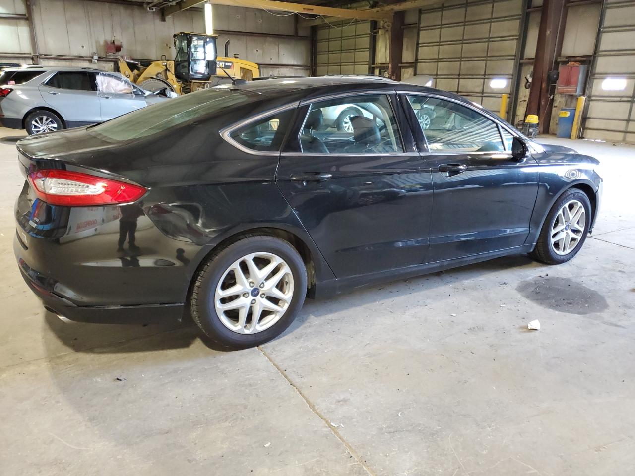 2014 Ford Fusion Se Black vin: 3FA6P0HD2ER375284