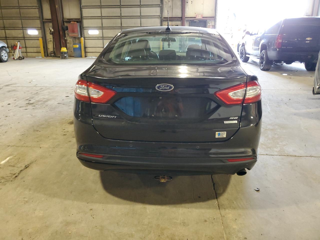 2014 Ford Fusion Se Black vin: 3FA6P0HD2ER375284