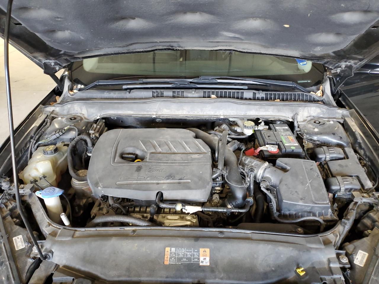 2014 Ford Fusion Se Black vin: 3FA6P0HD2ER375284