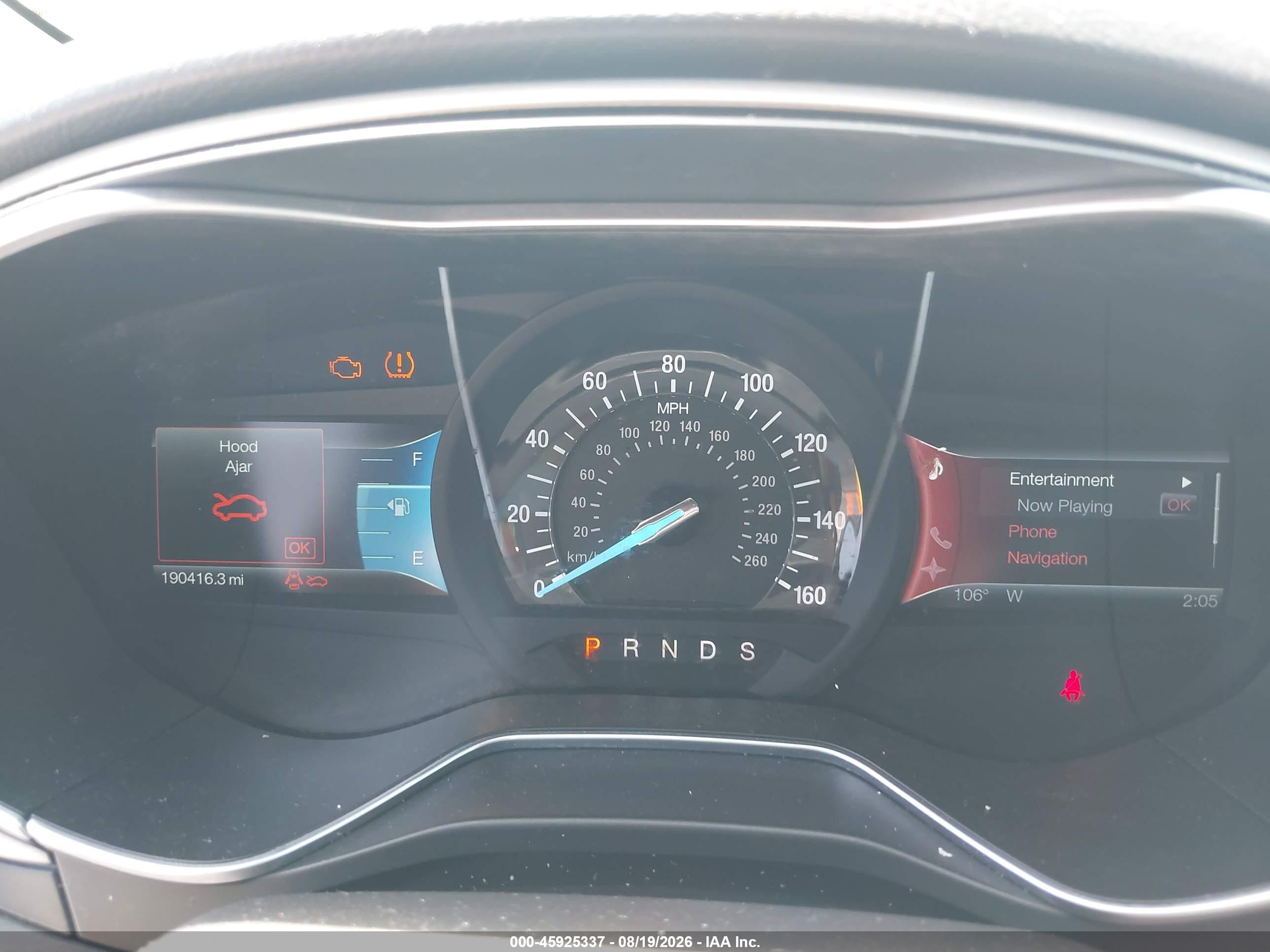 2014 Ford Fusion Se Gray vin: 3FA6P0HD2ER390271