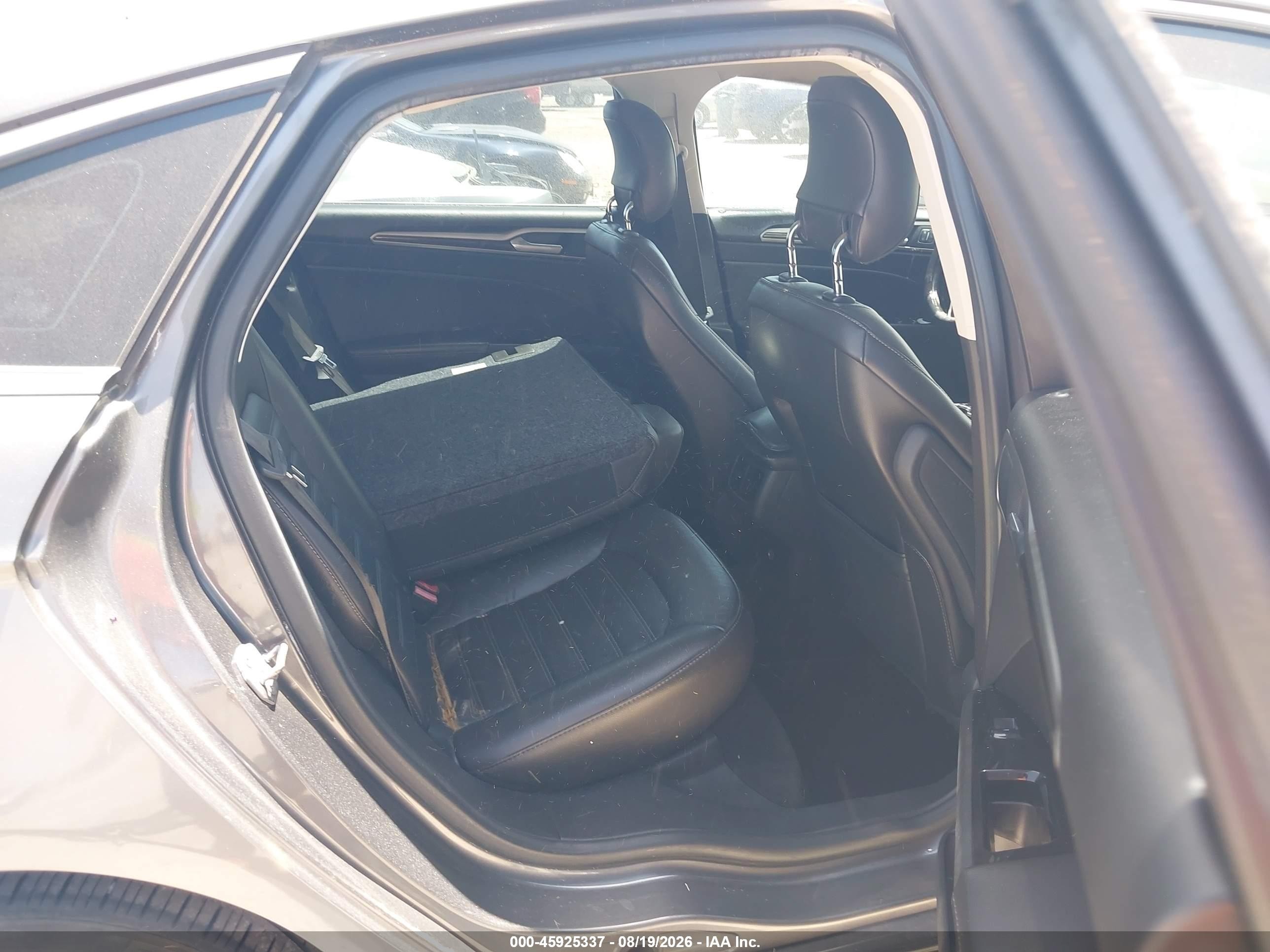 2014 Ford Fusion Se Gray vin: 3FA6P0HD2ER390271