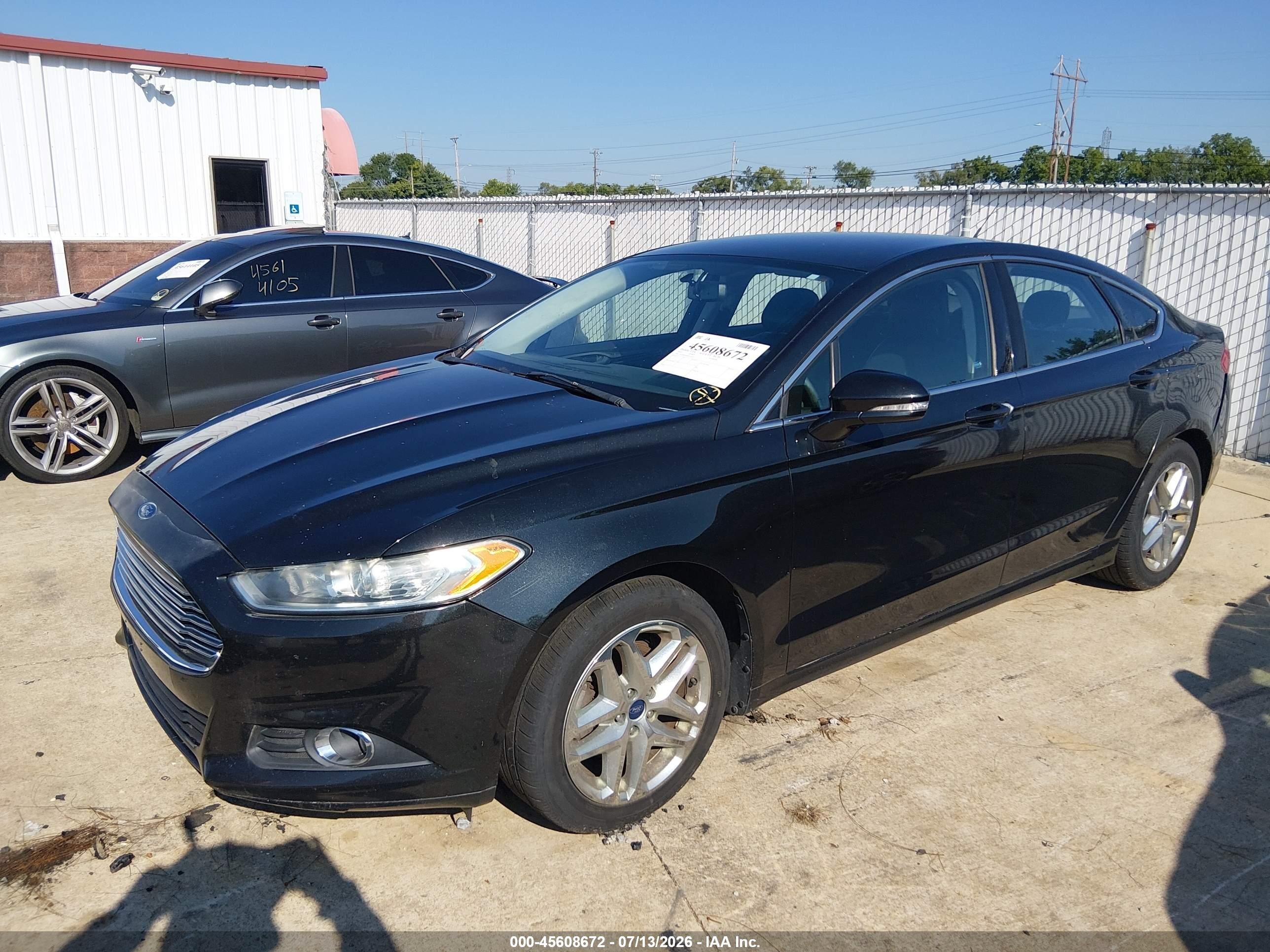 2015 Ford Fusion Se Black vin: 3FA6P0HD2FR139025
