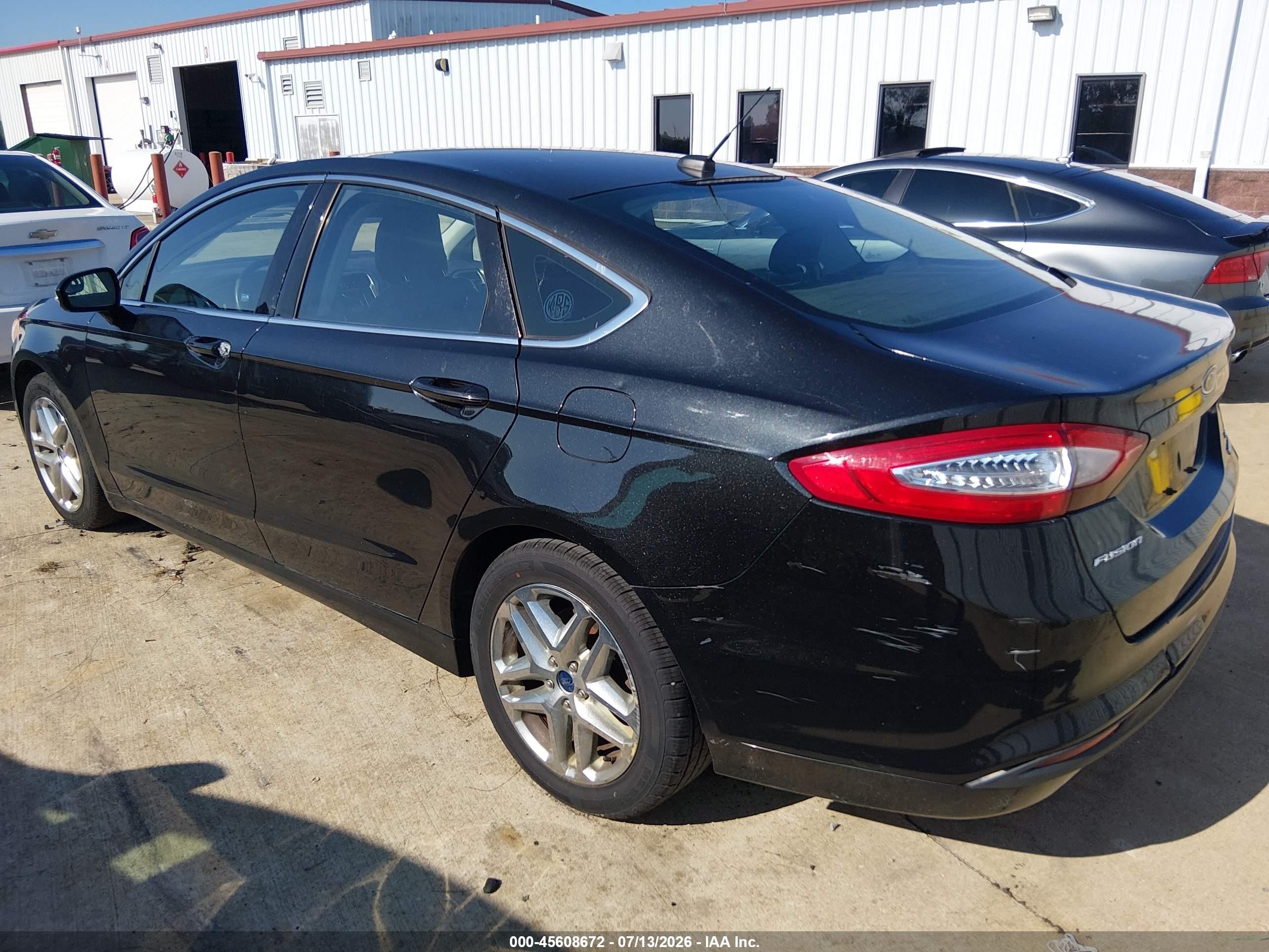 2015 Ford Fusion Se Black vin: 3FA6P0HD2FR139025