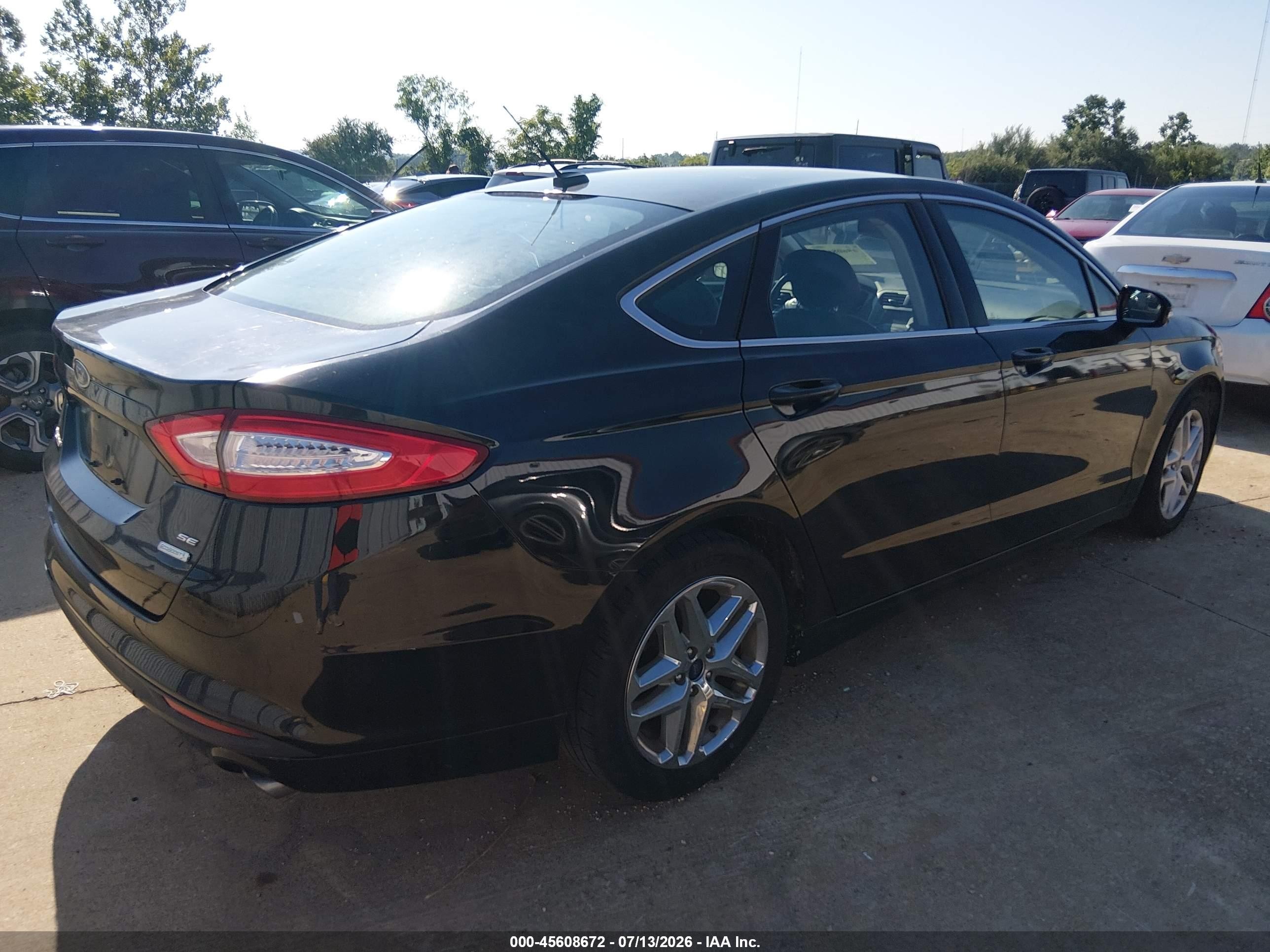 2015 Ford Fusion Se Black vin: 3FA6P0HD2FR139025