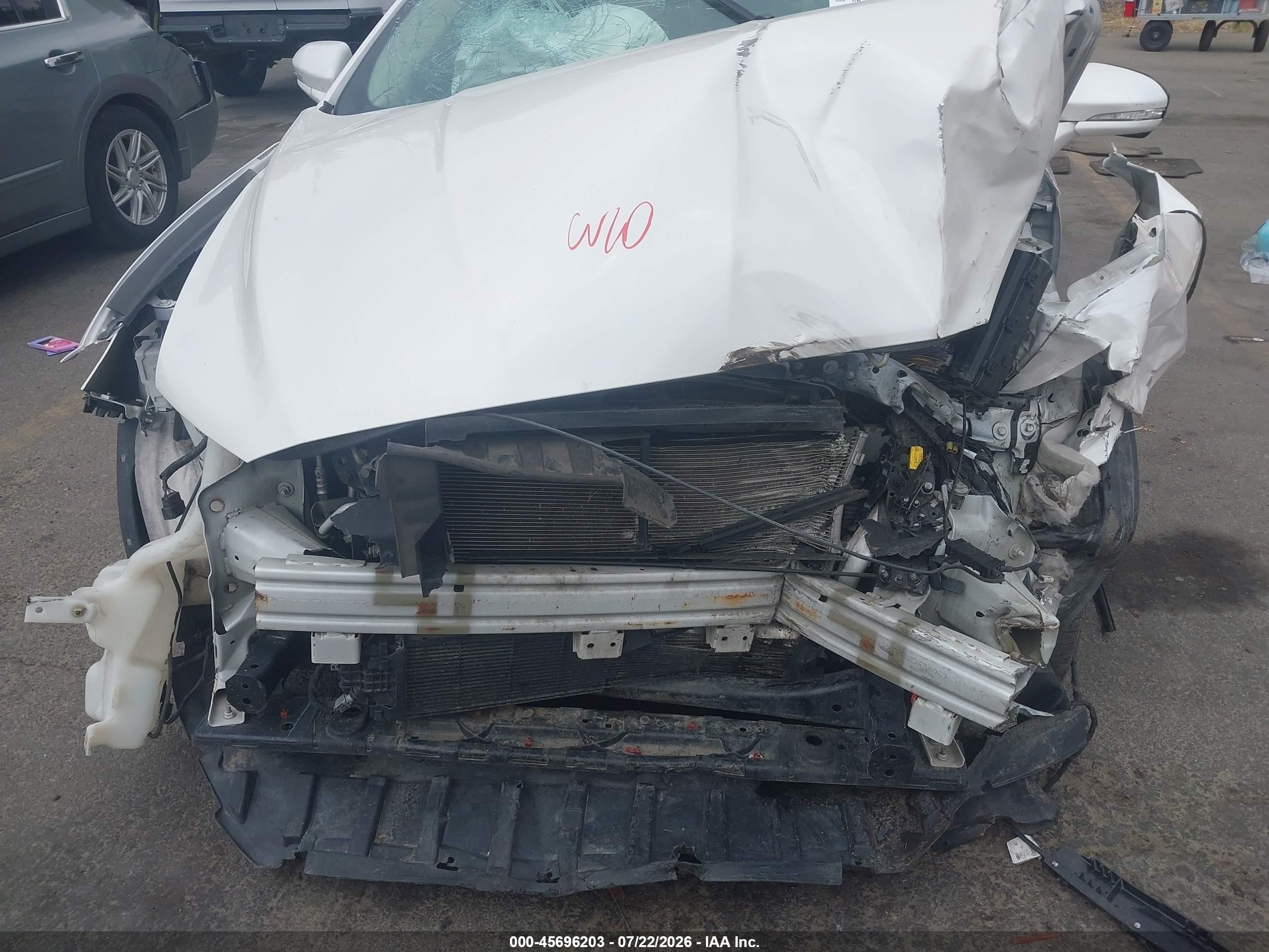 2015 Ford Fusion Se Белый vin: 3FA6P0HD2FR170257