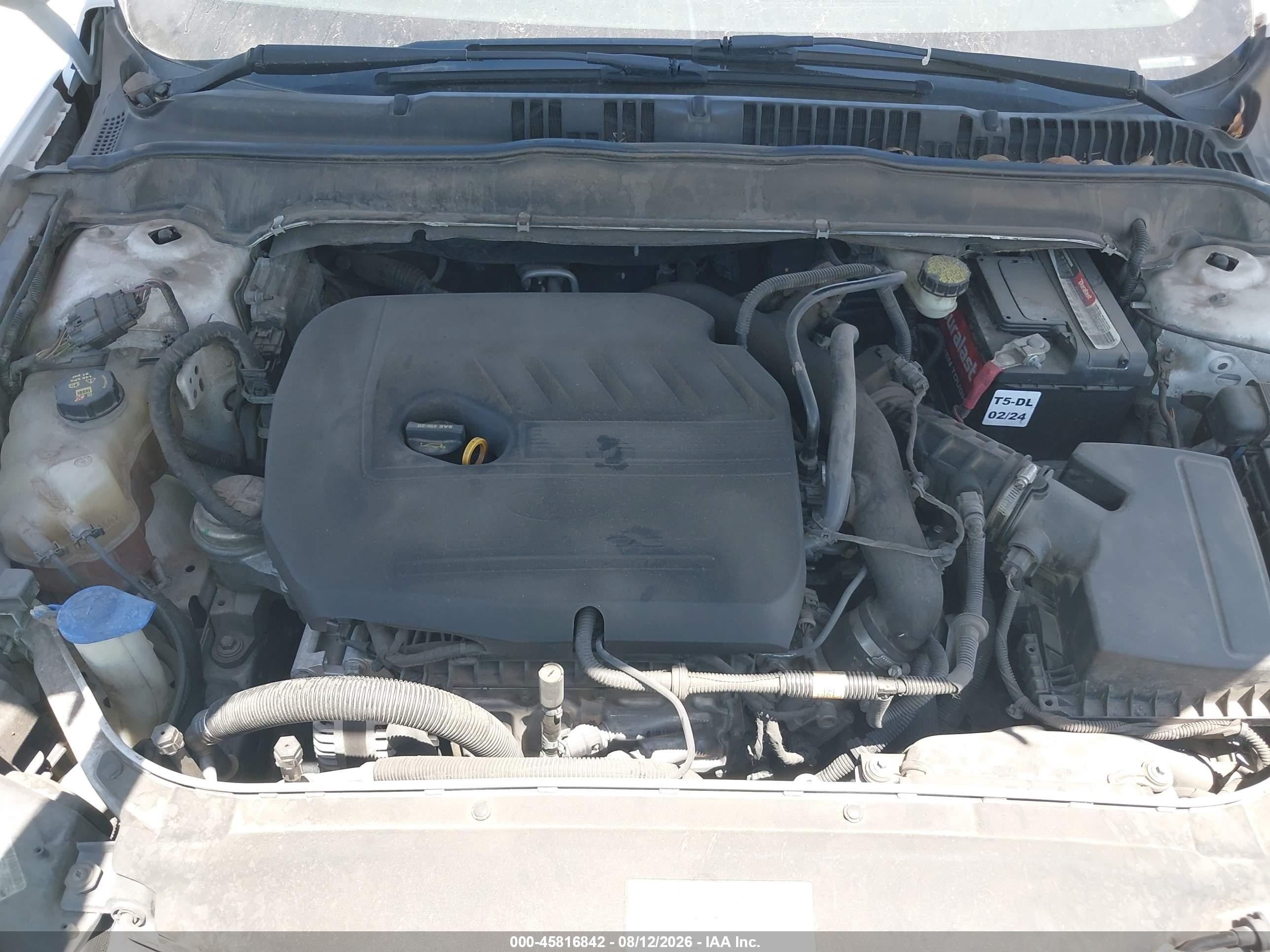 2015 Ford Fusion Se White vin: 3FA6P0HD2FR193828