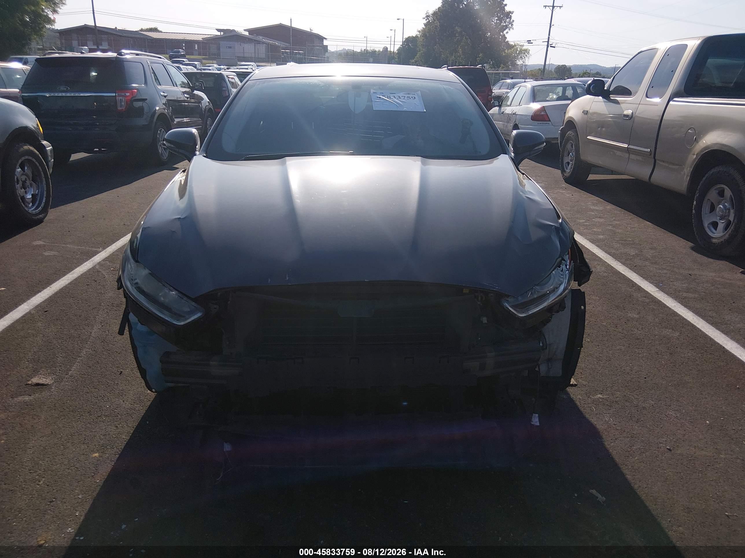 2015 Ford Fusion Se Серый vin: 3FA6P0HD2FR202902