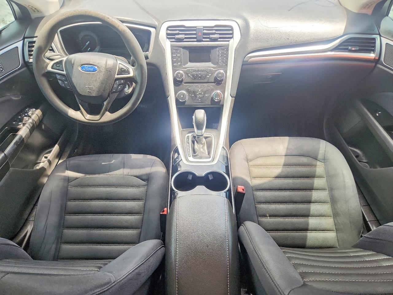 2015 Ford Fusion Se White vin: 3FA6P0HD2FR231381