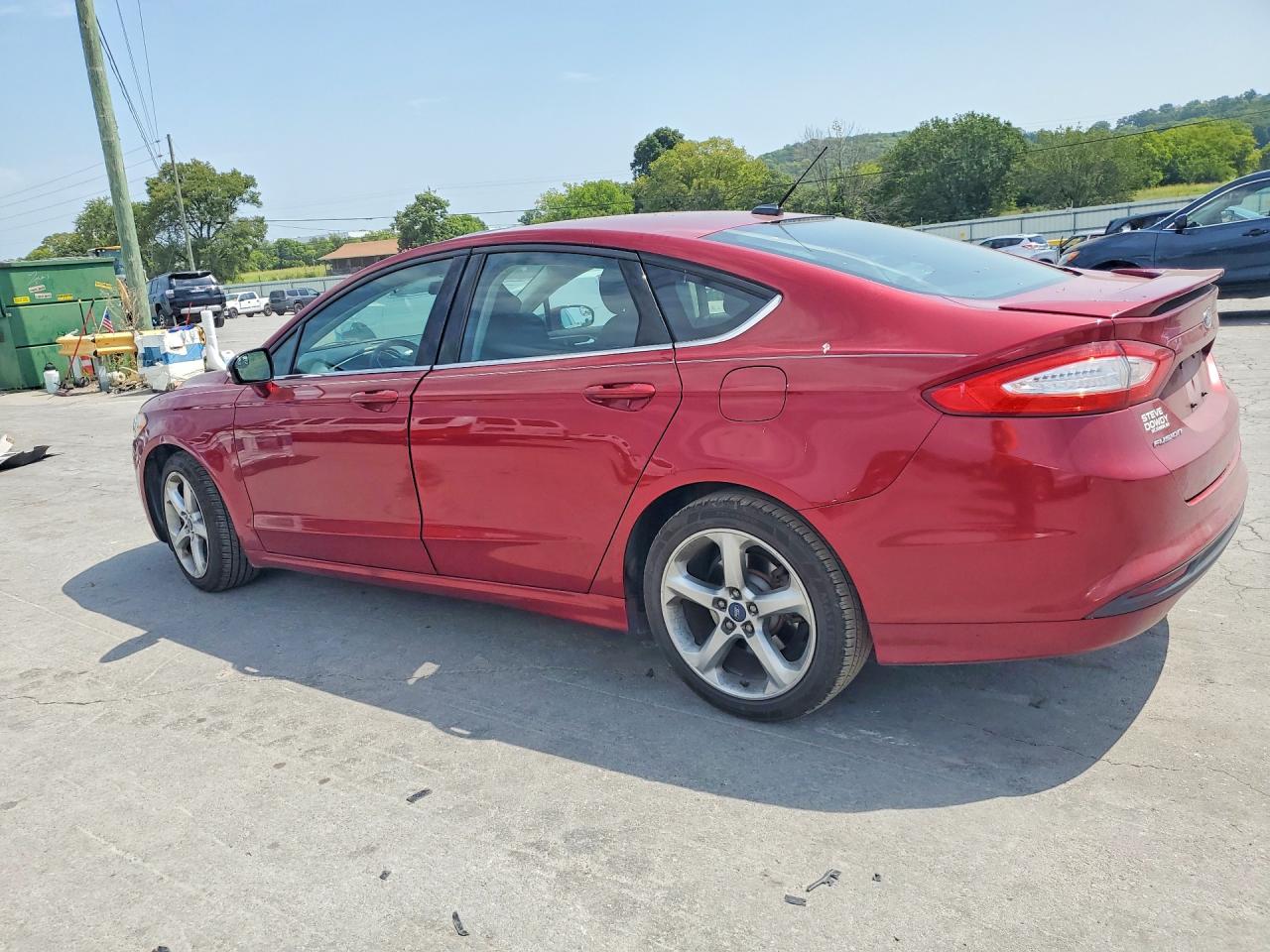 2015 Ford Fusion Se Красный vin: 3FA6P0HD2FR234202