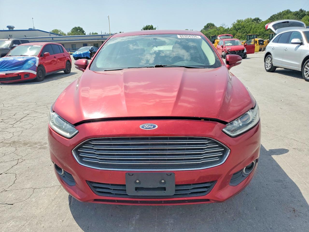 2015 Ford Fusion Se Красный vin: 3FA6P0HD2FR234202