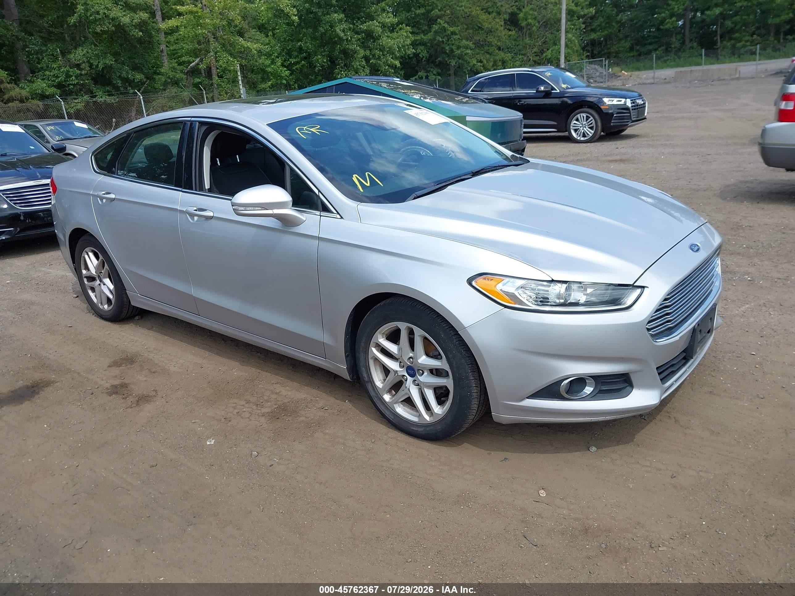 2015 Ford Fusion Se Серебряный vin: 3FA6P0HD2FR251470
