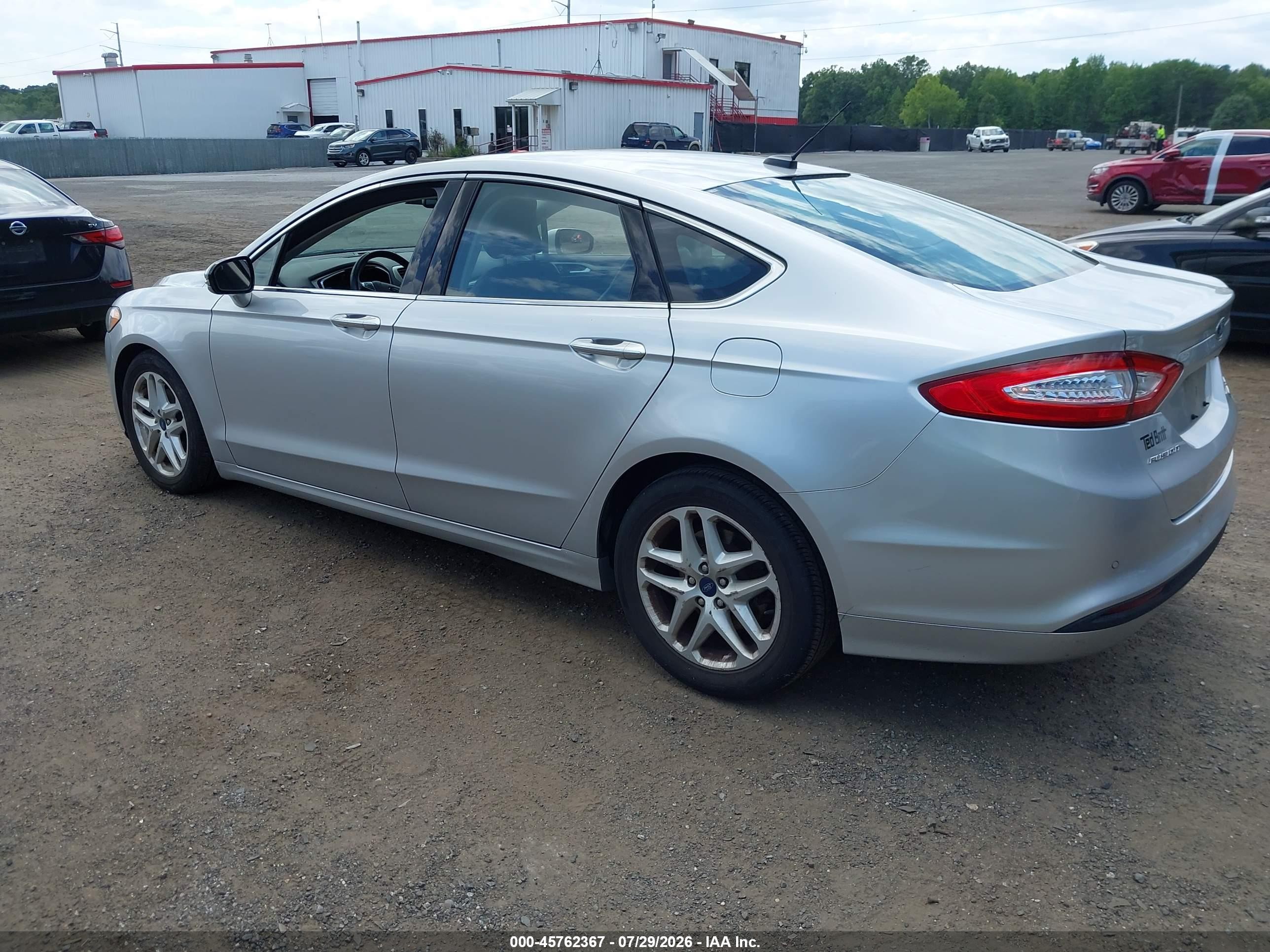2015 Ford Fusion Se Silver vin: 3FA6P0HD2FR251470