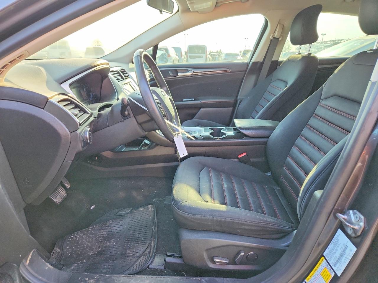 2015 Ford Fusion Se Black vin: 3FA6P0HD2FR278605