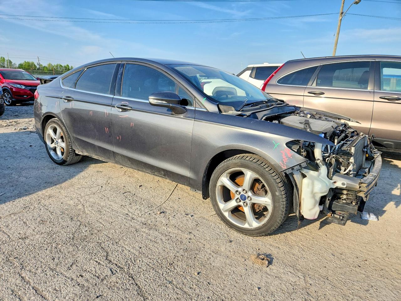 2015 Ford Fusion Se Black vin: 3FA6P0HD2FR278605