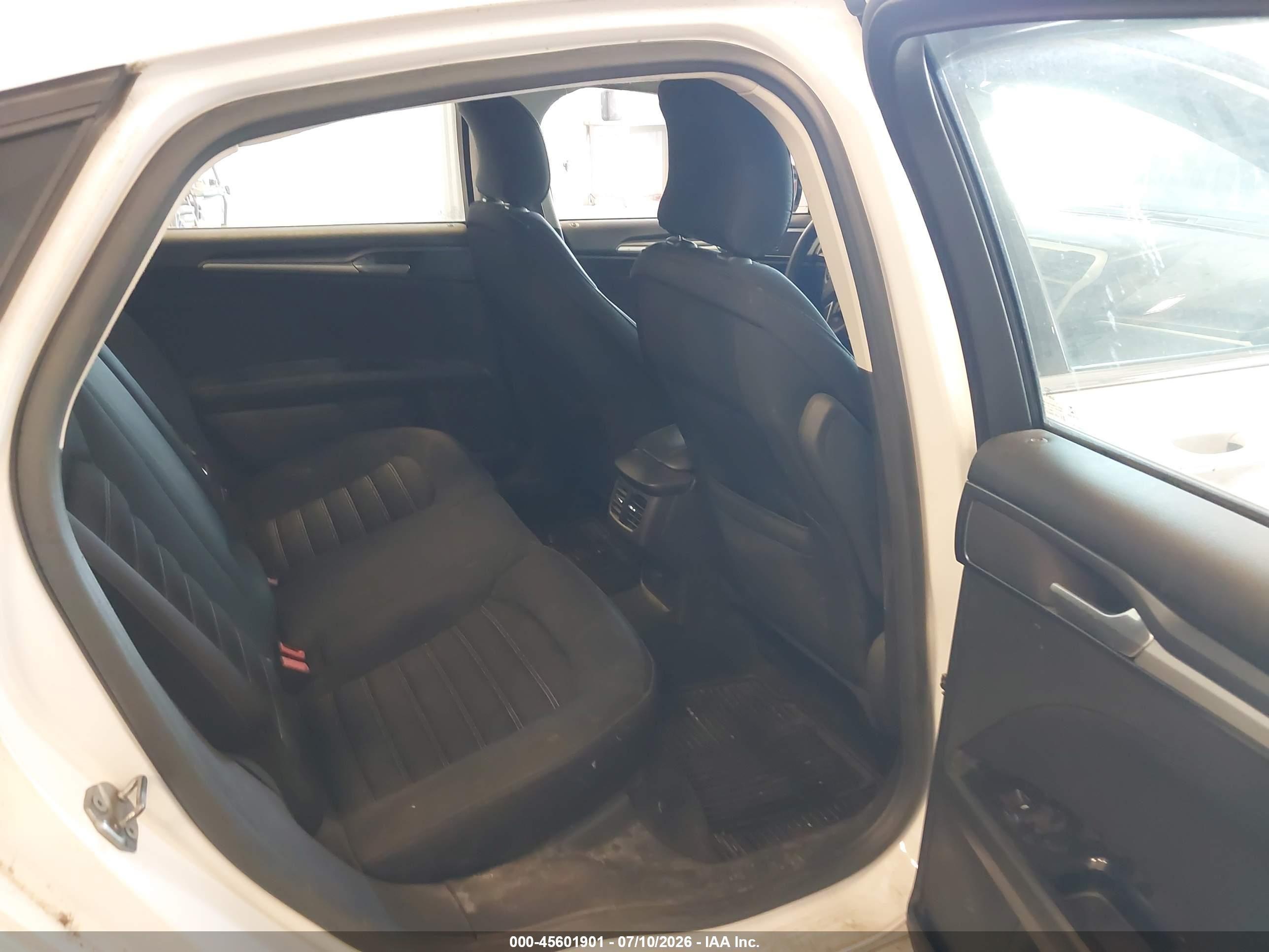 2015 Ford Fusion Se White vin: 3FA6P0HD2FR285408