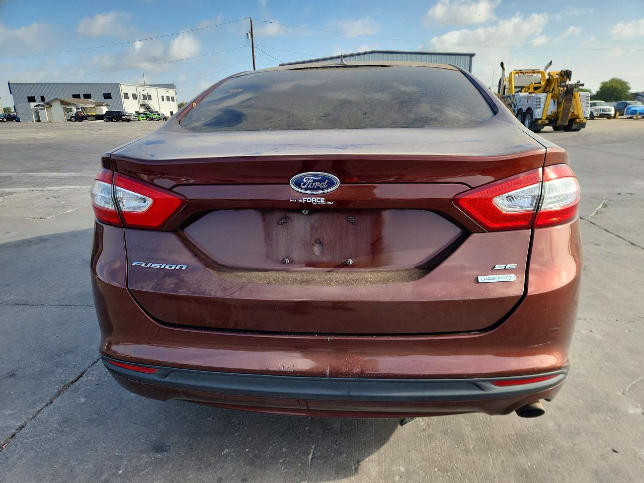 2015 Ford Fusion Se Burgundy vin: 3FA6P0HD2FR300960
