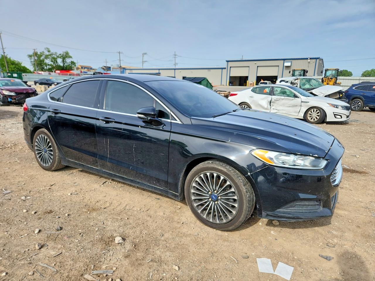 2016 Ford Fusion Se Black vin: 3FA6P0HD2GR232127