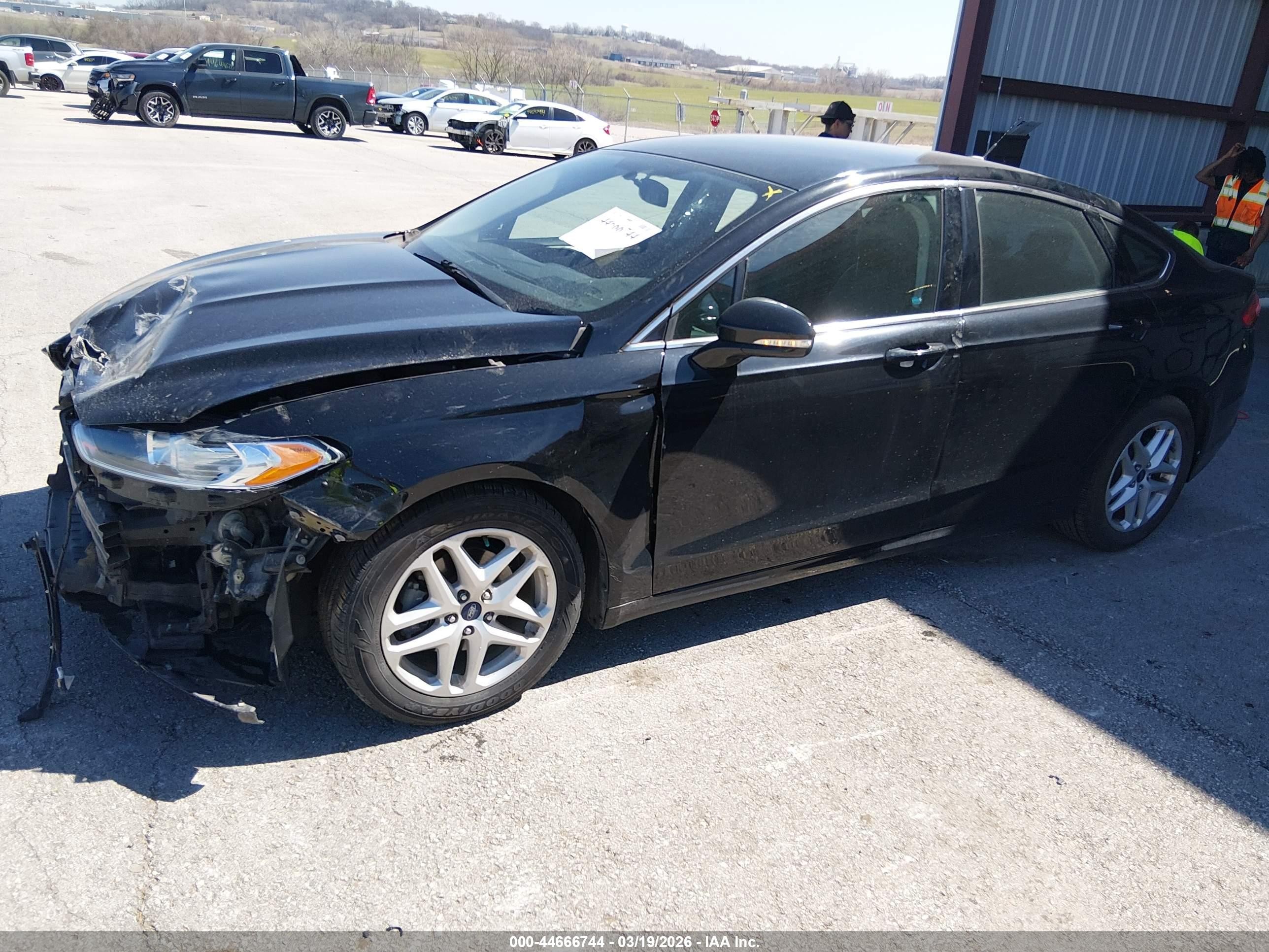 2016 Ford Fusion Se Black vin: 3FA6P0HD2GR312379