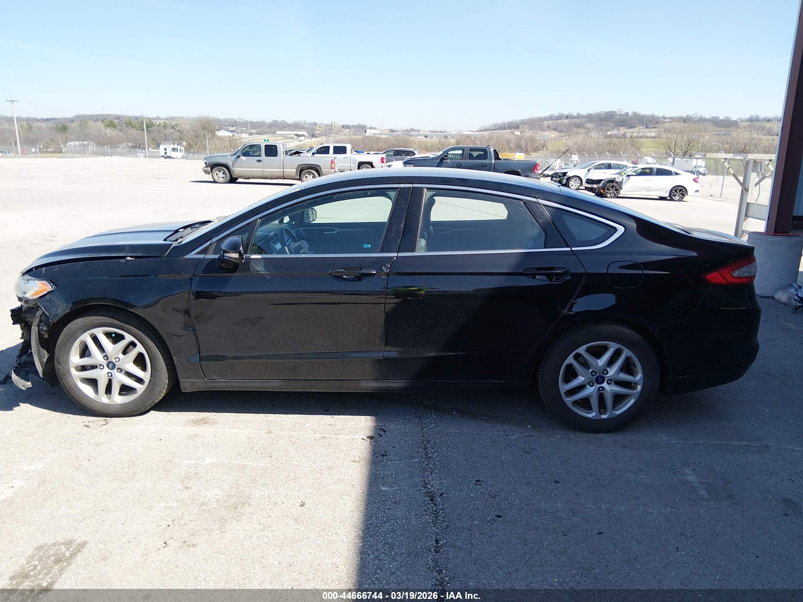 2016 Ford Fusion Se Black vin: 3FA6P0HD2GR312379