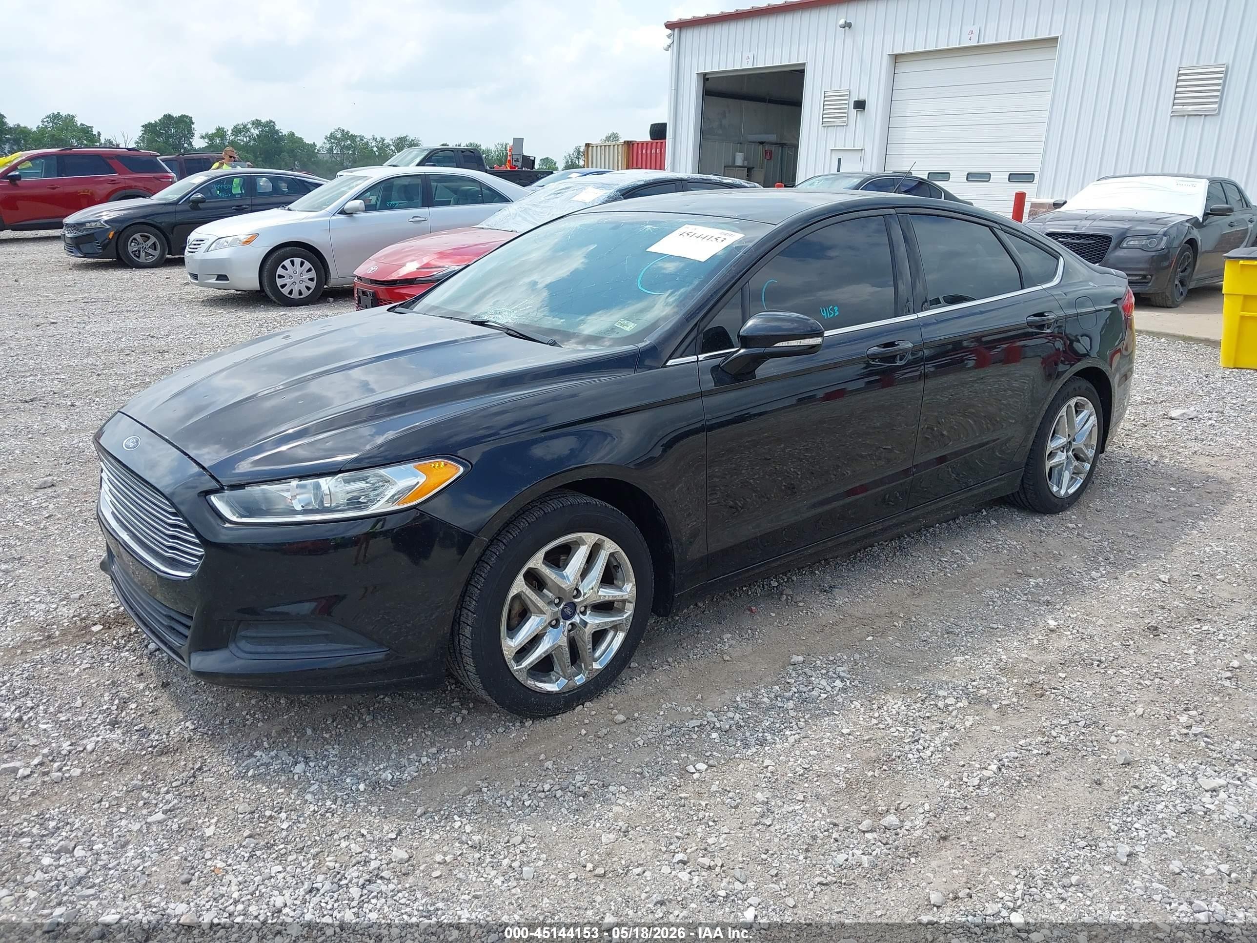 2016 Ford Fusion Se Black vin: 3FA6P0HD2GR389494