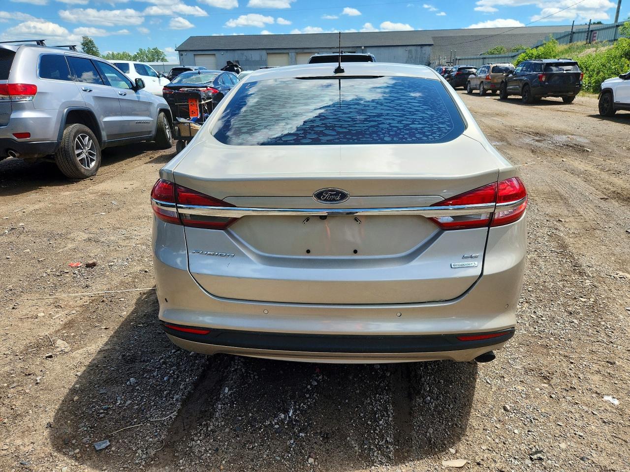 2017 Ford Fusion Se Tan vin: 3FA6P0HD2HR245977