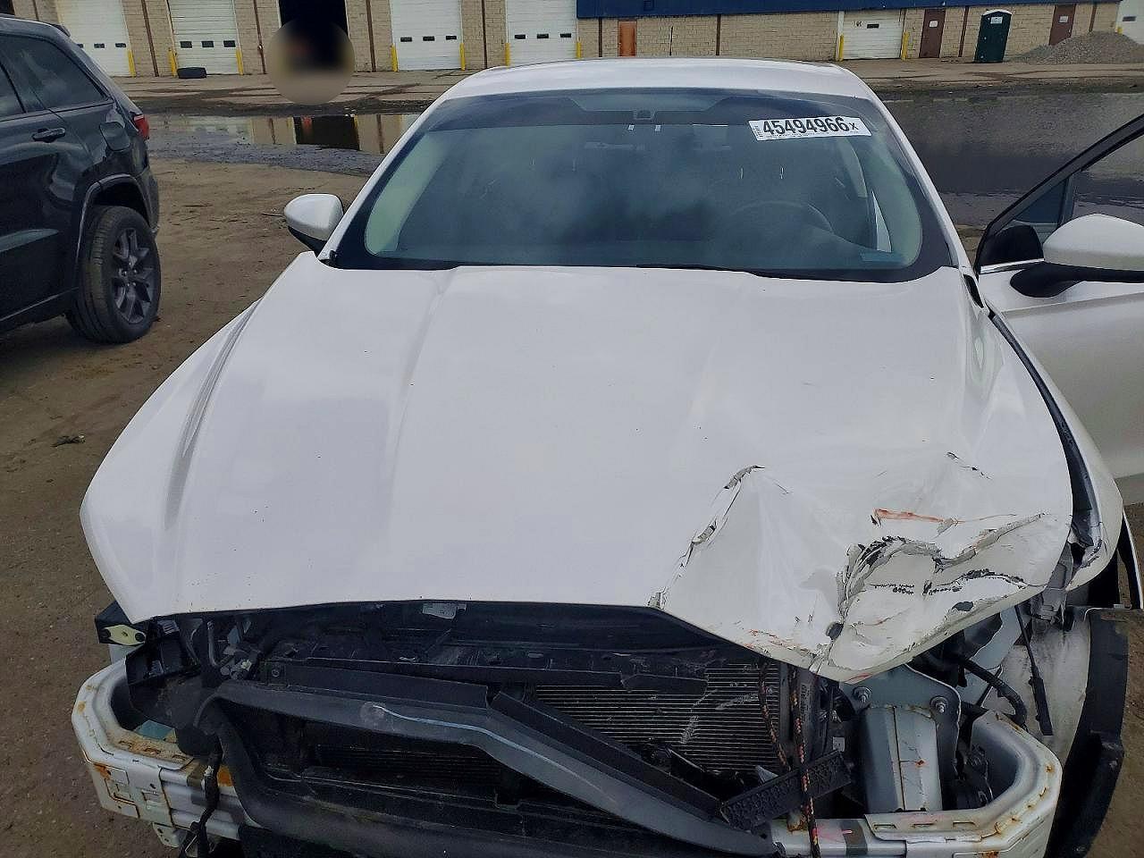 2018 Ford Fusion Se White vin: 3FA6P0HD2JR195541