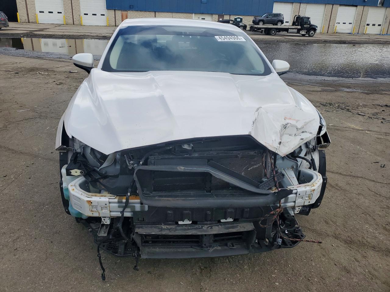 2018 Ford Fusion Se White vin: 3FA6P0HD2JR195541