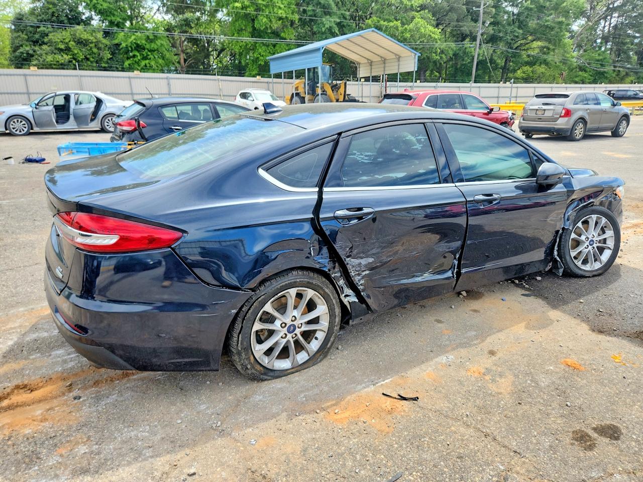 2020 Ford Fusion Se Black vin: 3FA6P0HD2LR104139